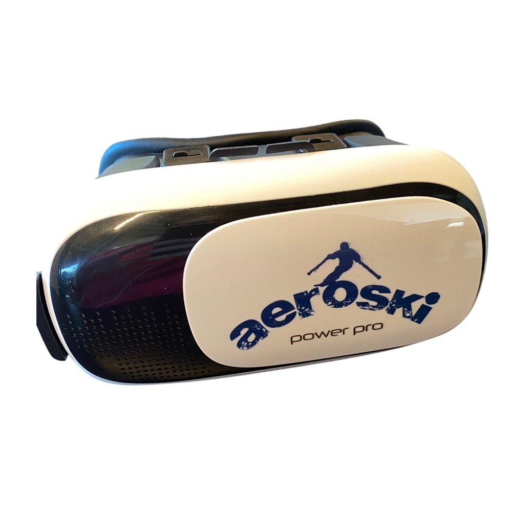 Aeroski Power Pro VR Headset Goggles‎ White Black Virtual Reality Never Used